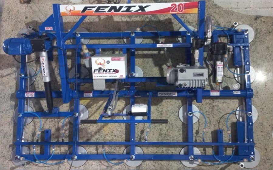 Transportador de carga FENIX de 20 ventosas expansível para 24 (modelo novo).